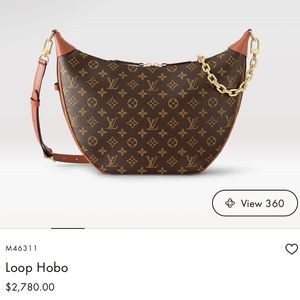 Louis Vuitton loop hobo bag